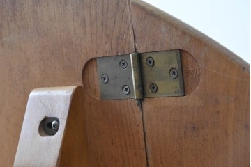 イギリスビンテージ　ERCOL(アーコール)　シンプルで扱いやすいドロップリーフテーブル　(R-087245)