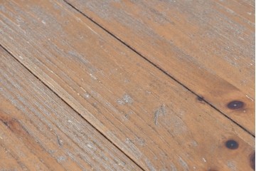 中古　アメリカ　ETHAN ALLEN(イーセンアーレン)　アメリカンカントリー　アンティーク調の素朴な風合いが魅力のエクステンションテーブル　(R-087247)