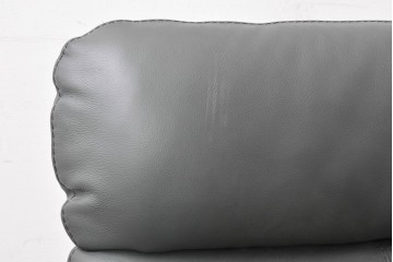 中古　FALIO JAPAN取扱い　ASE社　本革　ゆったりくつろげる2人掛けソファ　定価約29万円　(R-087250)