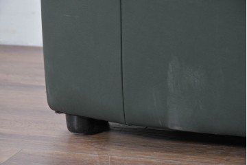 中古　FALIO JAPAN取扱い　ASE社　本革　ゆったりくつろげる2人掛けソファ　定価約29万円　(R-087250)