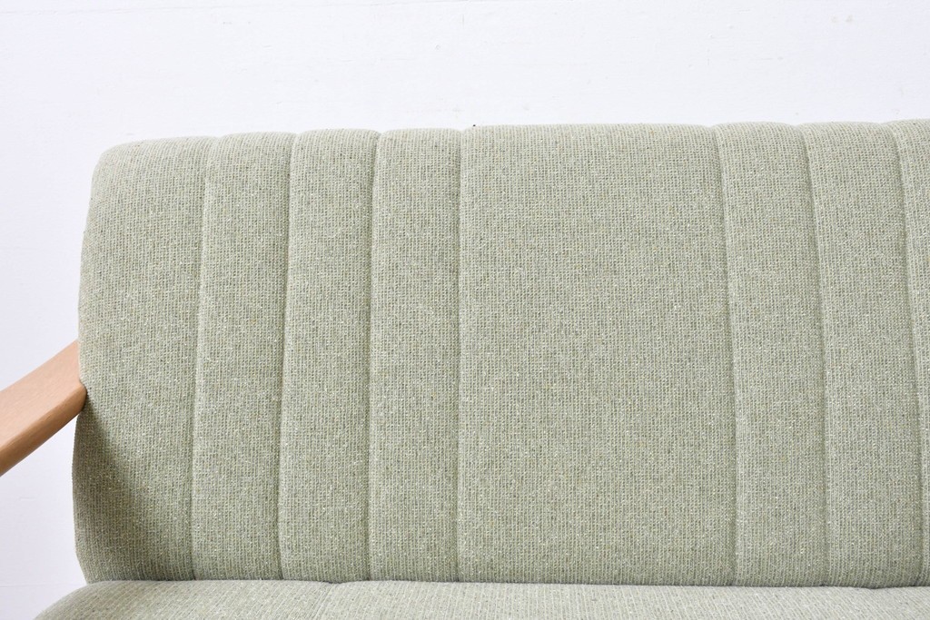 中古　美品　浜本工芸　S-1000　オーク材　ナチュラルなリビングチェア　(R-087251)