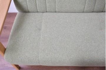 中古　美品　浜本工芸　S-1000　オーク材　ナチュラルなリビングチェア　(R-087251)