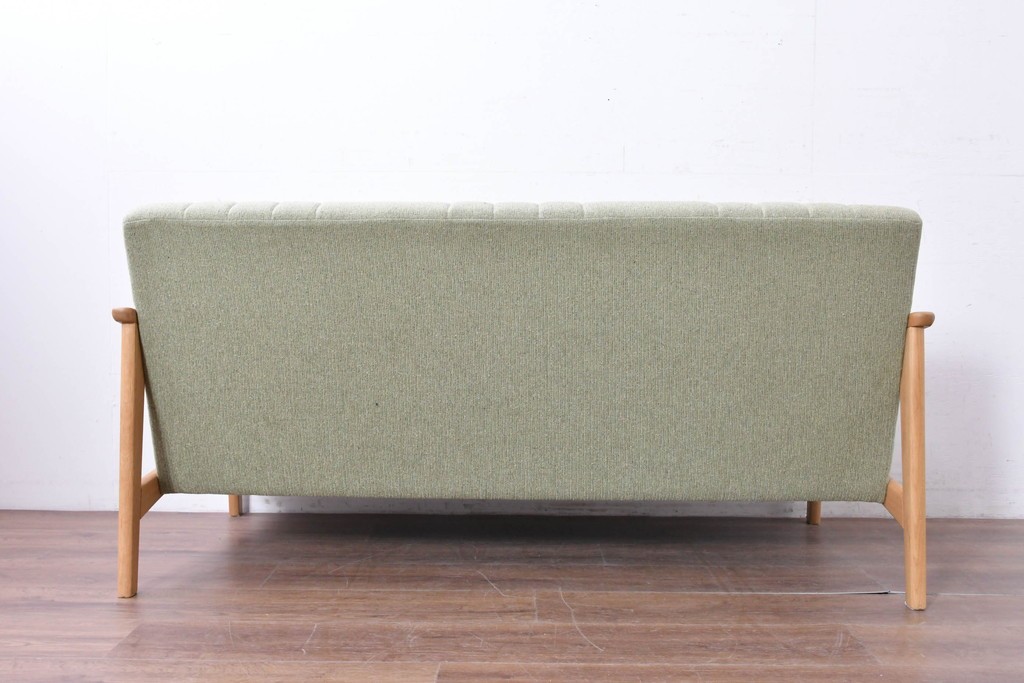 中古　美品　浜本工芸　S-1000　オーク材　ナチュラルなリビングチェア　(R-087251)