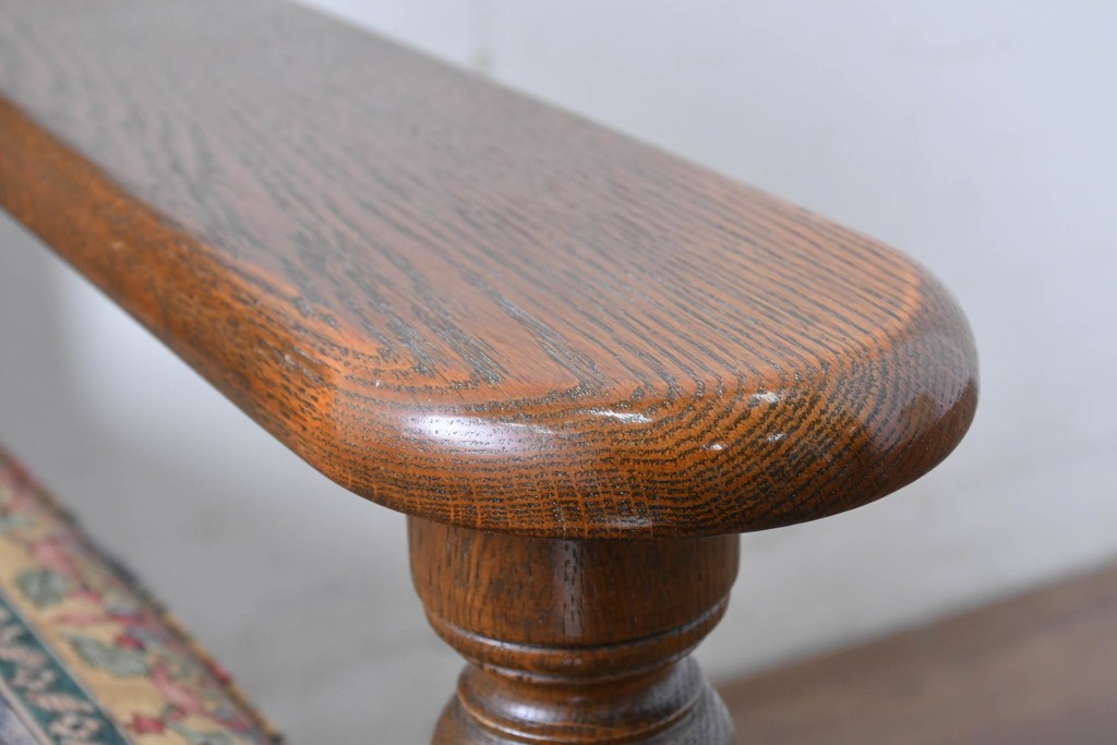 中古　カントリーハウス　Brugge(ブルージュ)　優雅な花鳥柄の一人掛けソファ　定価約19万円　(R-087255)