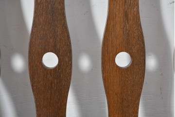 中古　カントリーハウス　Brugge(ブルージュ)　華やかな花鳥柄のラウンジチェア4脚　セット定価約41万円　(R-087256)