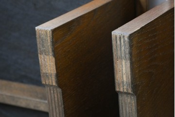 中古　カントリーハウス　Brugge(ブルージュ)　華やかな花鳥柄のラウンジチェア4脚　セット定価約41万円　(R-087256)