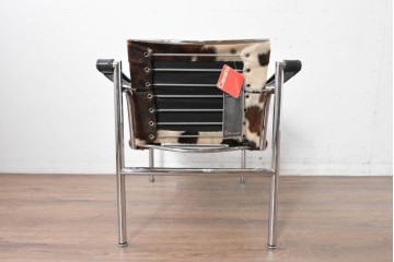 中古　Cassina(カッシーナ)　ル・コルビュジエ(Le Corbusier)　ピエール・ジャンヌレ(Pierre Jeanneret)　シャルロット・ペリアン(Charlotte Perriand)　LC1　スリングチェア　現行定価約78万円　(R-087261)