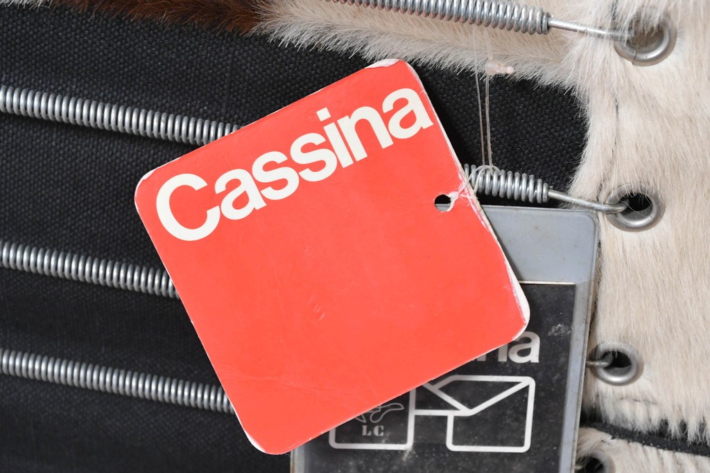 中古　Cassina(カッシーナ)　ル・コルビュジエ(Le Corbusier)　ピエール・ジャンヌレ(Pierre Jeanneret)　シャルロット・ペリアン(Charlotte Perriand)　LC1　スリングチェア　現行定価約78万円　(R-087261)
