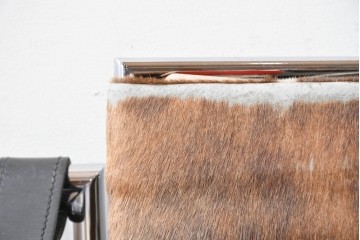 中古　Cassina(カッシーナ)　ル・コルビュジエ(Le Corbusier)　ピエール・ジャンヌレ(Pierre Jeanneret)　シャルロット・ペリアン(Charlotte Perriand)　LC1　スリングチェア　現行定価約78万円　(R-087262)