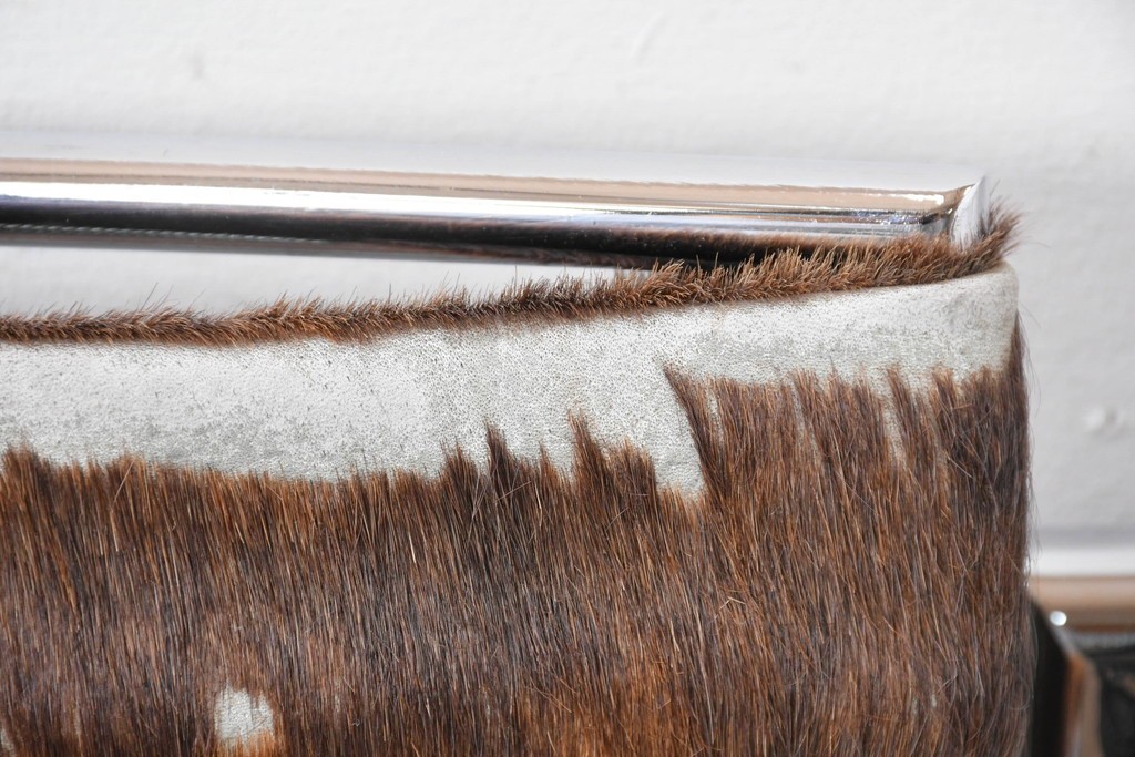 中古　Cassina(カッシーナ)　ル・コルビュジエ(Le Corbusier)　ピエール・ジャンヌレ(Pierre Jeanneret)　シャルロット・ペリアン(Charlotte Perriand)　LC1　スリングチェア　現行定価約78万円　(R-087262)