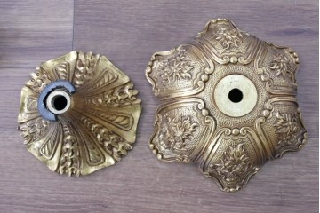 ヴィンテージ　YAMAGIWA(ヤマギワ)取り扱い　クラシックなキャンドルスタイル　圧巻の36灯シャンデリア　当時定価約200万円　(R-087265)