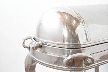 中古　美品　高級輸入品　バロック調の装飾が優雅なローストビーフワゴン　定価約130万円　(R-087269)