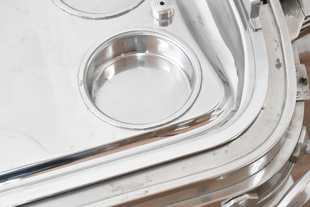 中古　美品　高級輸入品　バロック調の装飾が優雅なローストビーフワゴン　定価約130万円　(R-087269)