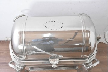 中古　美品　高級輸入品　バロック調の装飾が優雅なローストビーフワゴン　定価約130万円　(R-087269)