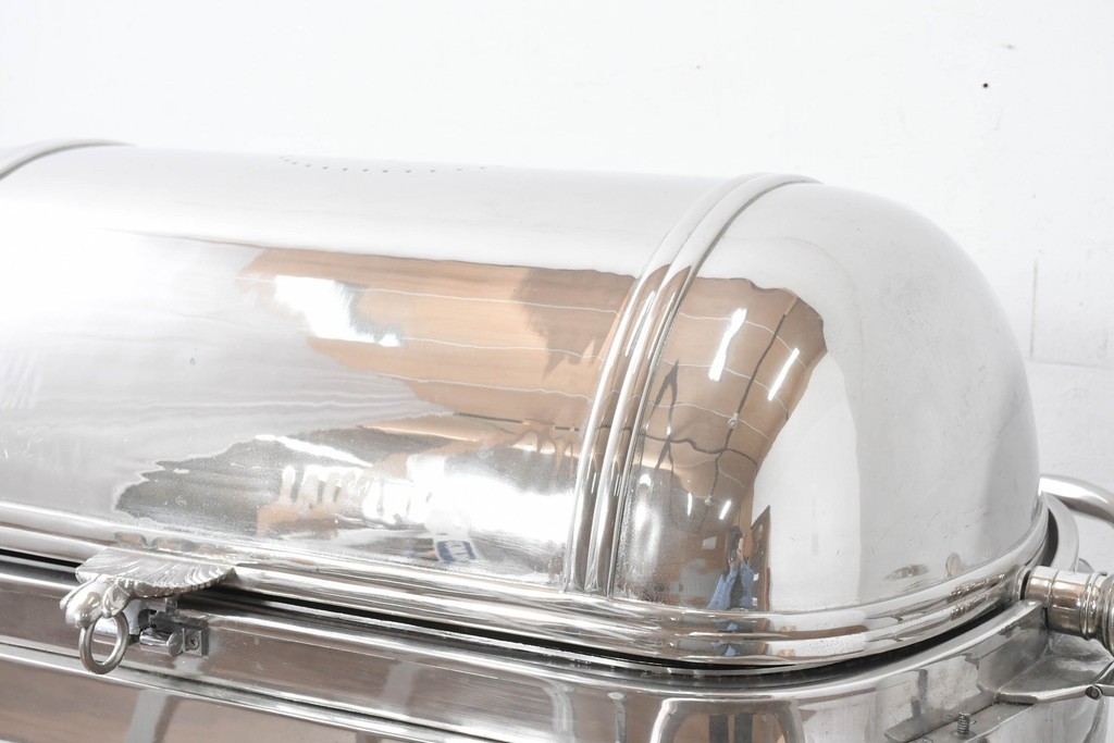 中古　美品　高級輸入品　バロック調の装飾が優雅なローストビーフワゴン　定価約130万円　(R-087269)