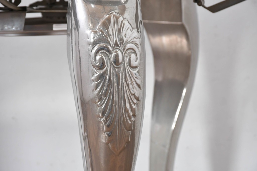 中古　美品　高級輸入品　バロック調の装飾が優雅なローストビーフワゴン　定価約130万円　(R-087269)