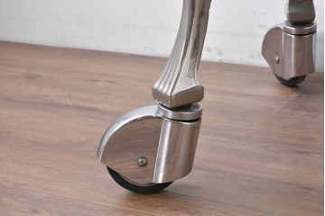 中古　美品　高級輸入品　バロック調の装飾が優雅なローストビーフワゴン　定価約130万円　(R-087269)