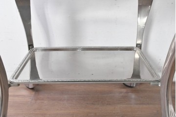 中古　美品　高級輸入品　バロック調の装飾が優雅なローストビーフワゴン　定価約130万円　(R-087269)