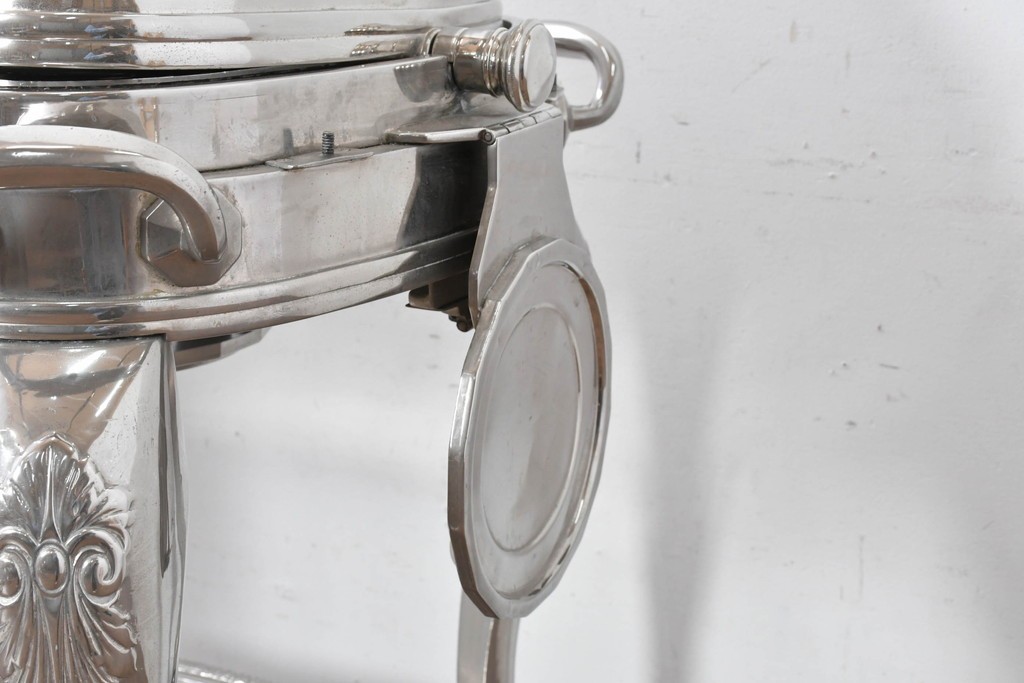 中古　美品　高級輸入品　バロック調の装飾が優雅なローストビーフワゴン　定価約130万円　(R-087269)