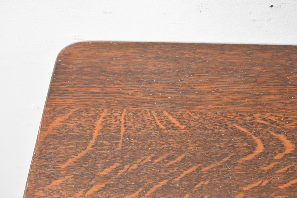 中古　美品　希少な廃番品　三越家具(現カントリーハウス)　Brugge(ブルージュ)　木目の美しい6人掛けダイニングテーブル　(R-087270)