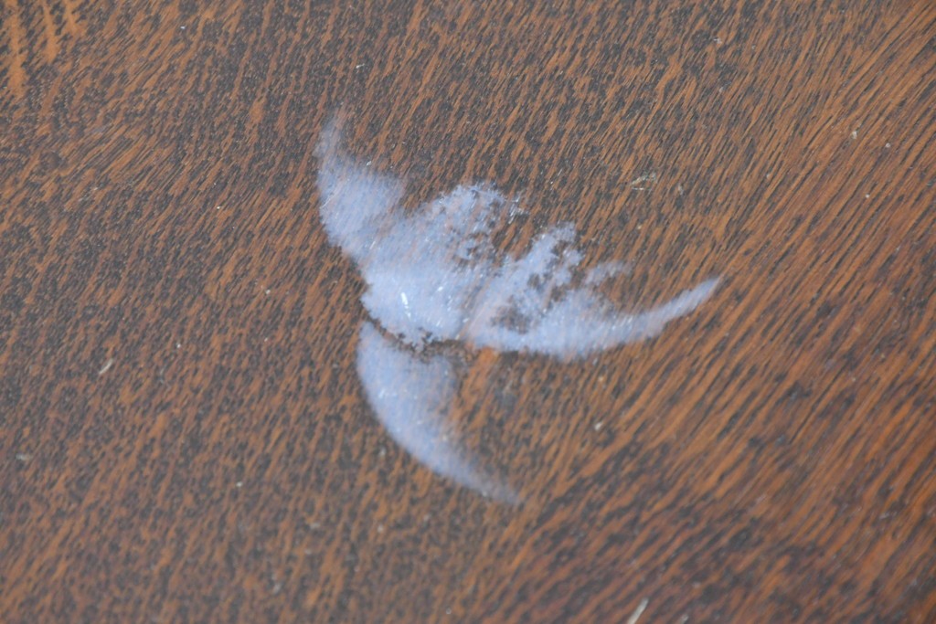 中古　美品　希少な廃番品　三越家具(現カントリーハウス)　Brugge(ブルージュ)　木目の美しい6人掛けダイニングテーブル　(R-087270)