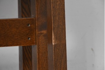 中古　美品　希少な廃番品　三越家具(現カントリーハウス)　Brugge(ブルージュ)　木目の美しい6人掛けダイニングテーブル　(R-087270)