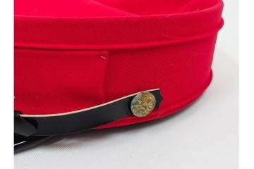 当時物　日本国有鉄道(国鉄)　手廻品運搬人の赤帽　(R-087272)