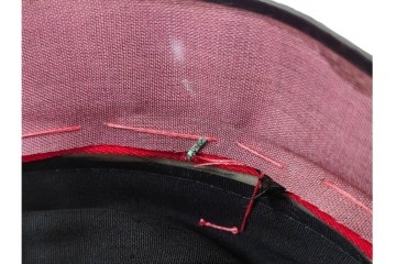 当時物　日本国有鉄道(国鉄)　手廻品運搬人の赤帽　(R-087272)