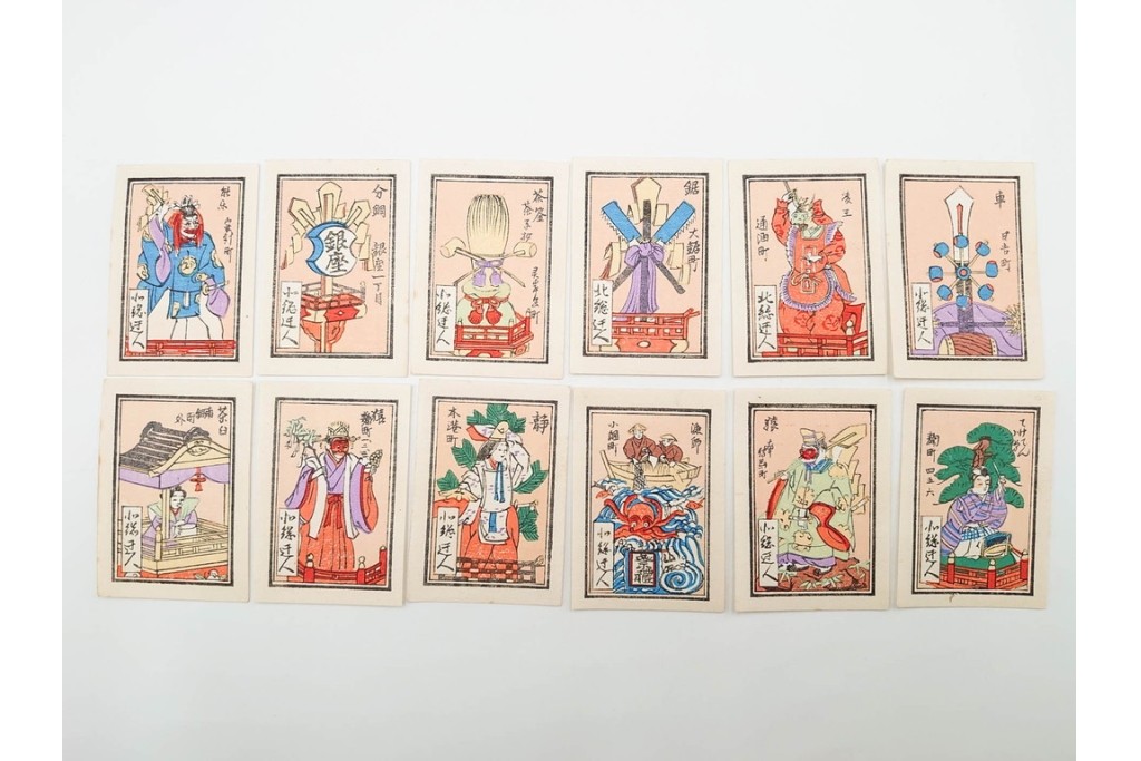 宝田直(北総迂人)・古屋蘭渓・小田・南吉次郎らの名入り　木版画　歌川広重など　マッチラベル548枚セット　(R-087274)