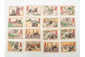 宝田直(北総迂人)・古屋蘭渓・小田・南吉次郎らの名入り　木版画　歌川広重など　マッチラベル548枚セット　(R-087274)