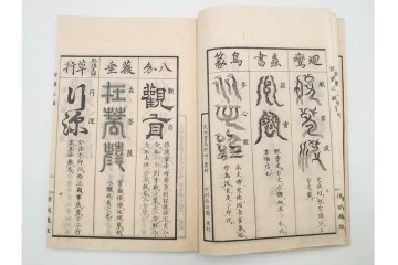江戸期から明治期　龍鱗堂版　陽眼柳下悳編　「諸體心経(諸体心経)」　和本　(R-087276)