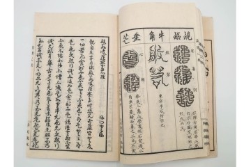 江戸期から明治期　龍鱗堂版　陽眼柳下悳編　「諸體心経(諸体心経)」　和本　(R-087276)