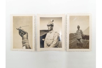 軍事郵便　第一海軍軍用郵便所・航空・公用速達・櫛型印あり　海軍大佐からの封書を含むエンタイア9点セット　(R-087277)