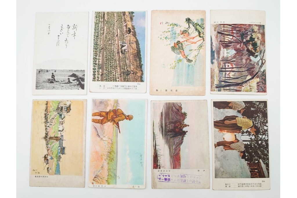 軍事郵便　中国(満州)派遣　家族や知人に宛てたエンタイア100点セット　(R-087280)