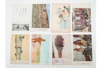 軍事郵便　中国(満州)派遣　家族や知人に宛てたエンタイア100点セット　(R-087280)