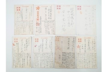 軍事郵便　中国(満州)派遣　家族や知人に宛てたエンタイア100点セット　(R-087280)