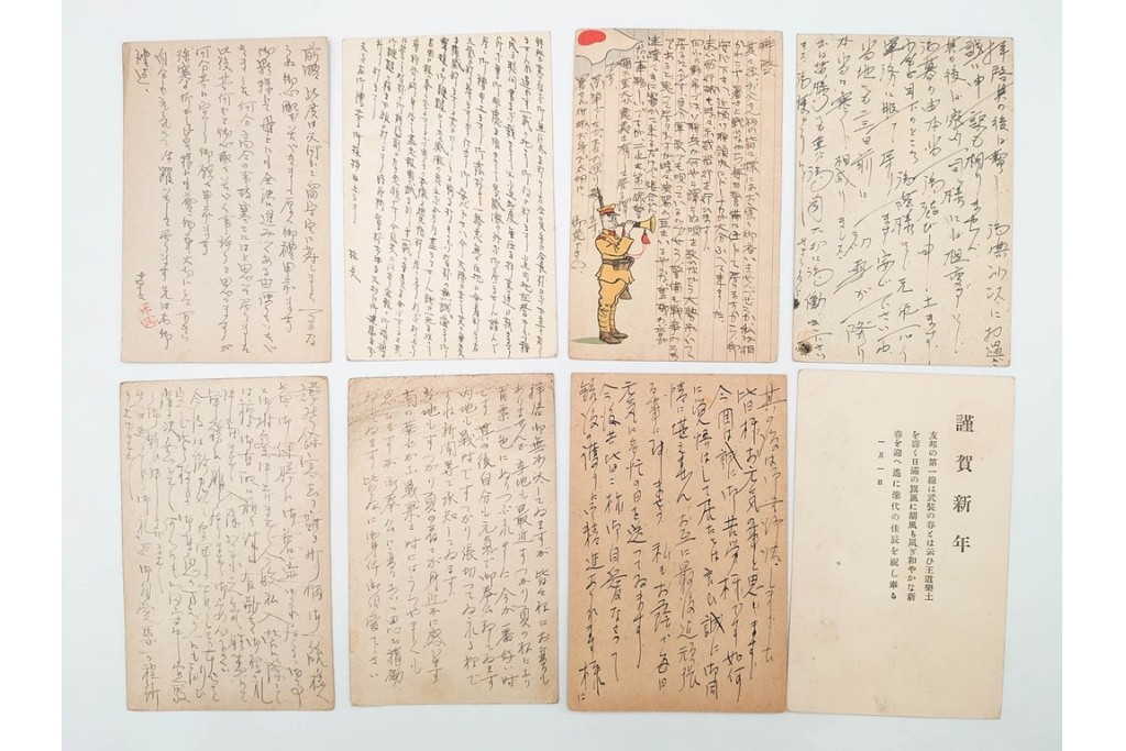 軍事郵便　中国(満州)派遣　家族や知人に宛てたエンタイア100点セット　(R-087280)