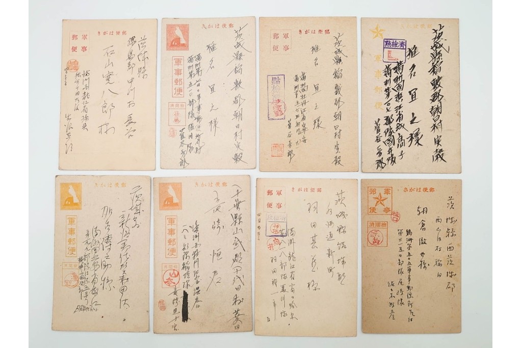 軍事郵便　中国(満州)派遣　家族や知人に宛てたエンタイア100点セット　(R-087280)