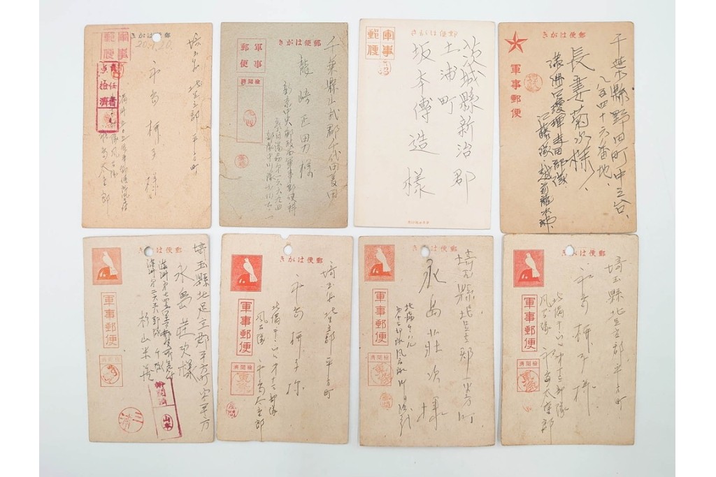 軍事郵便　中国(満州)派遣　家族や知人に宛てたエンタイア100点セット　(R-087280)