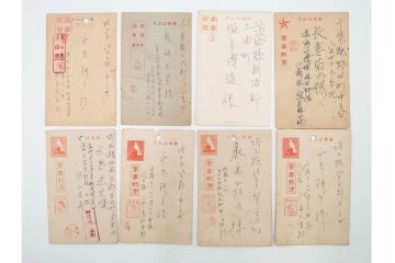 軍事郵便　中国(満州)派遣　家族や知人に宛てたエンタイア100点セット　(R-087280)