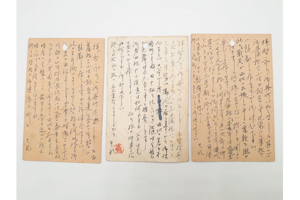 軍事郵便　中国(満州)派遣　家族や知人に宛てたエンタイア100点セット　(R-087280)