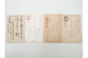 軍事郵便　中国(満州・新京)派遣　家族や知人に宛てたエンタイア79点セット　(R-087281)