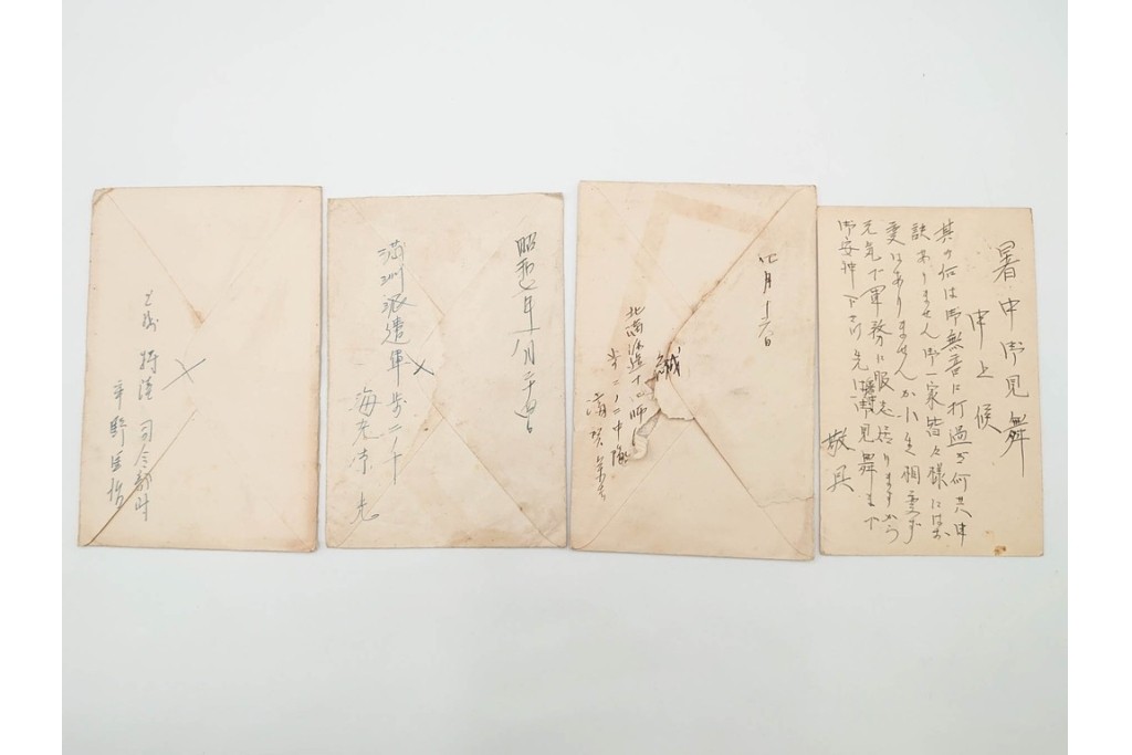 軍事郵便　中国(満州・新京)派遣　家族や知人に宛てたエンタイア79点セット　(R-087281)