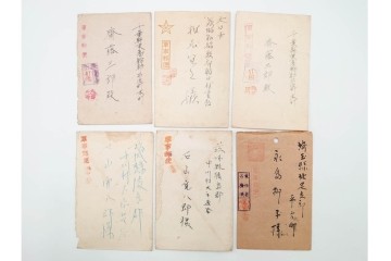 軍事郵便　中国(満州・新京)派遣　家族や知人に宛てたエンタイア79点セット　(R-087281)