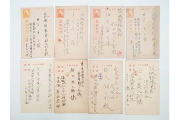 軍事郵便　中国(満州・新京)派遣　家族や知人に宛てたエンタイア79点セット　(R-087281)