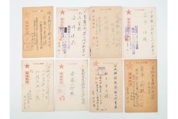 軍事郵便　中国(満州・新京)派遣　家族や知人に宛てたエンタイア79点セット　(R-087281)