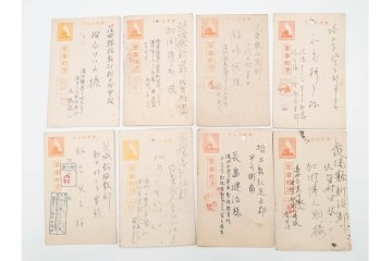 軍事郵便　中国(満州・新京)派遣　家族や知人に宛てたエンタイア79点セット　(R-087281)