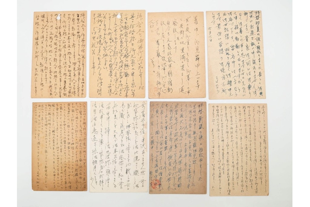 軍事郵便　中国(満州・新京)派遣　家族や知人に宛てたエンタイア79点セット　(R-087281)