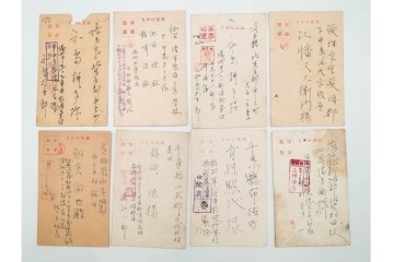 軍事郵便　中国(満州・新京)派遣　家族や知人に宛てたエンタイア79点セット　(R-087281)