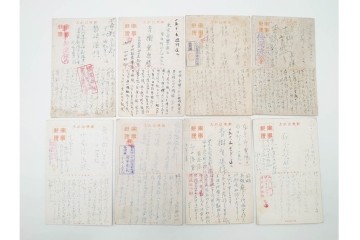 軍事郵便　支那(北支・中支・南支)派遣　家族や知人に宛てたエンタイア76点セット　(R-087282)
